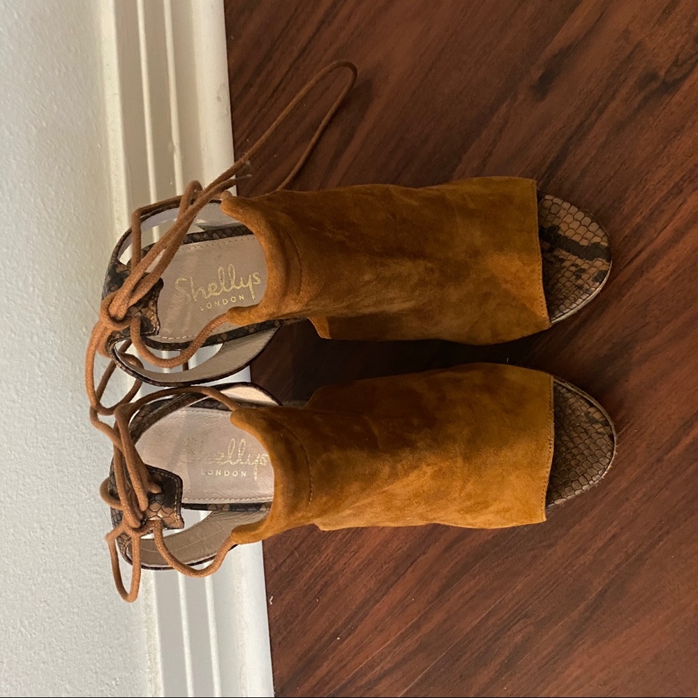 Shellys London Women's Brooklyn Wedge Sandal - Picture 5 of 6